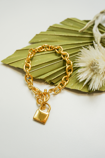 Lock Link Bracelet