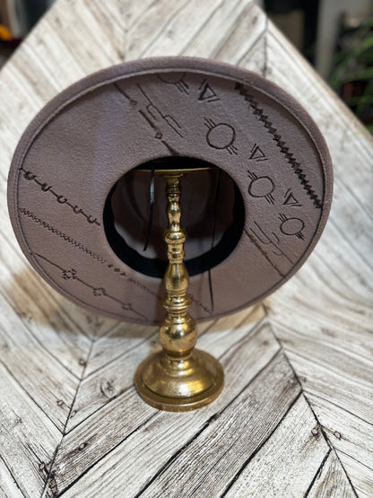 Aztec Boho Inspired Felt Custom Hat