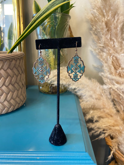 Navajo Inspired Earrings