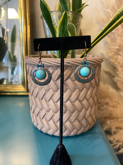 Navajo Inspired Earrings