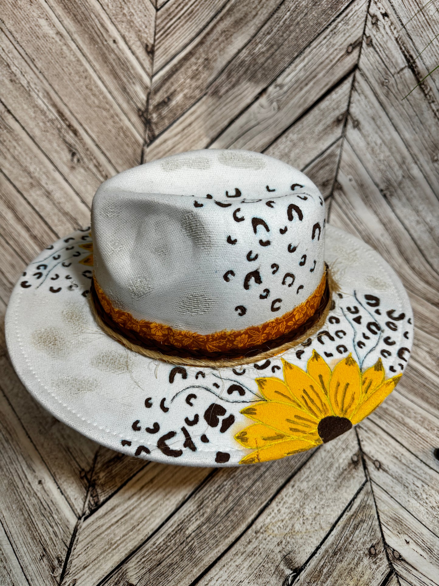Sunflower & Fun Custom Hat