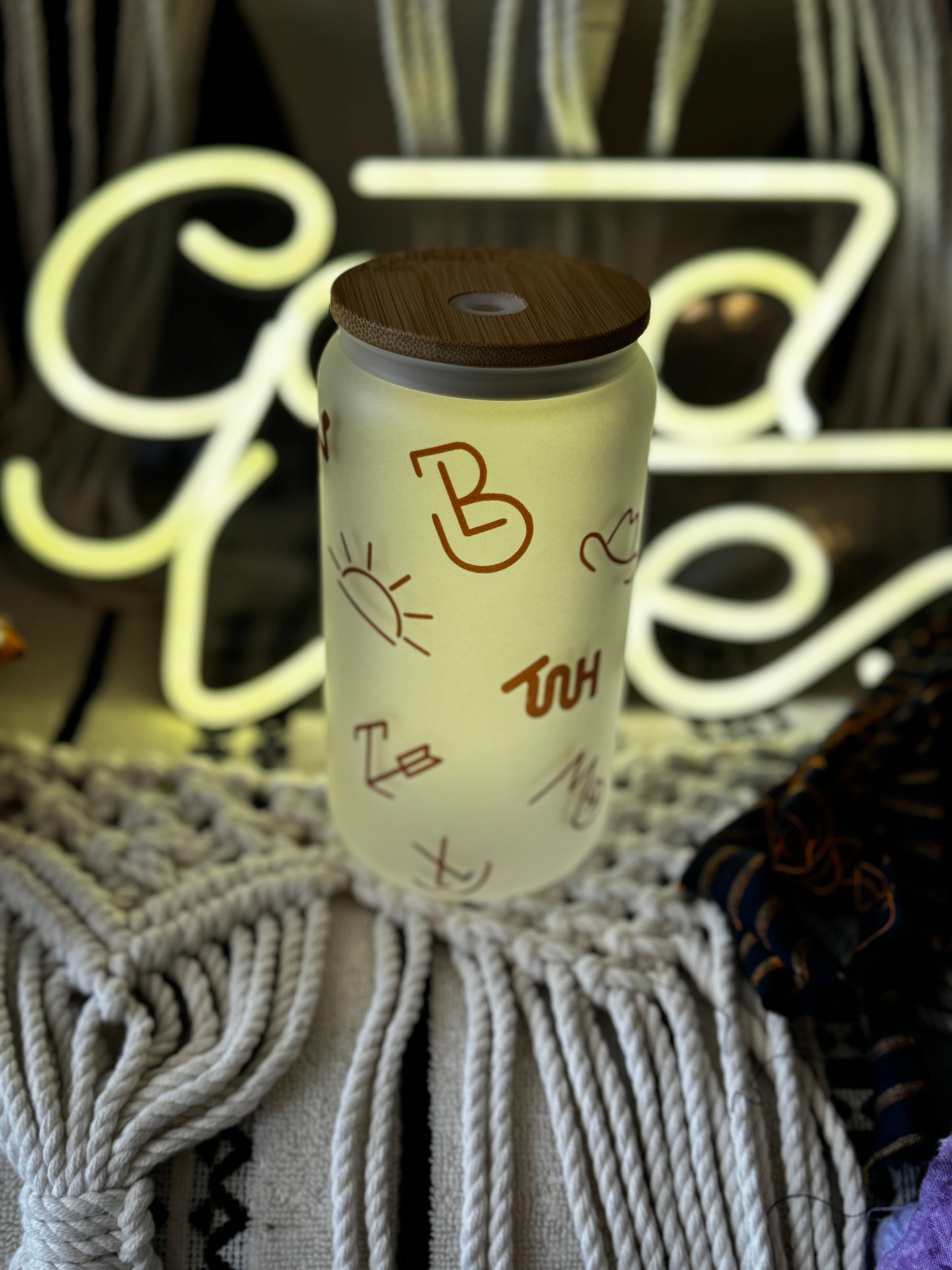 Ranch house Frosted Tumblers