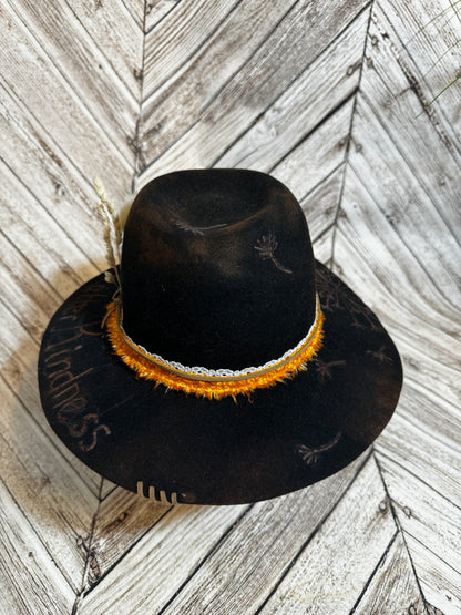 Scatter Kindness Custom Felt Hat