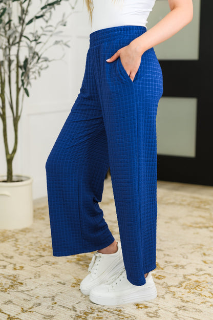 Listen Intently Textured Top and Pants Set