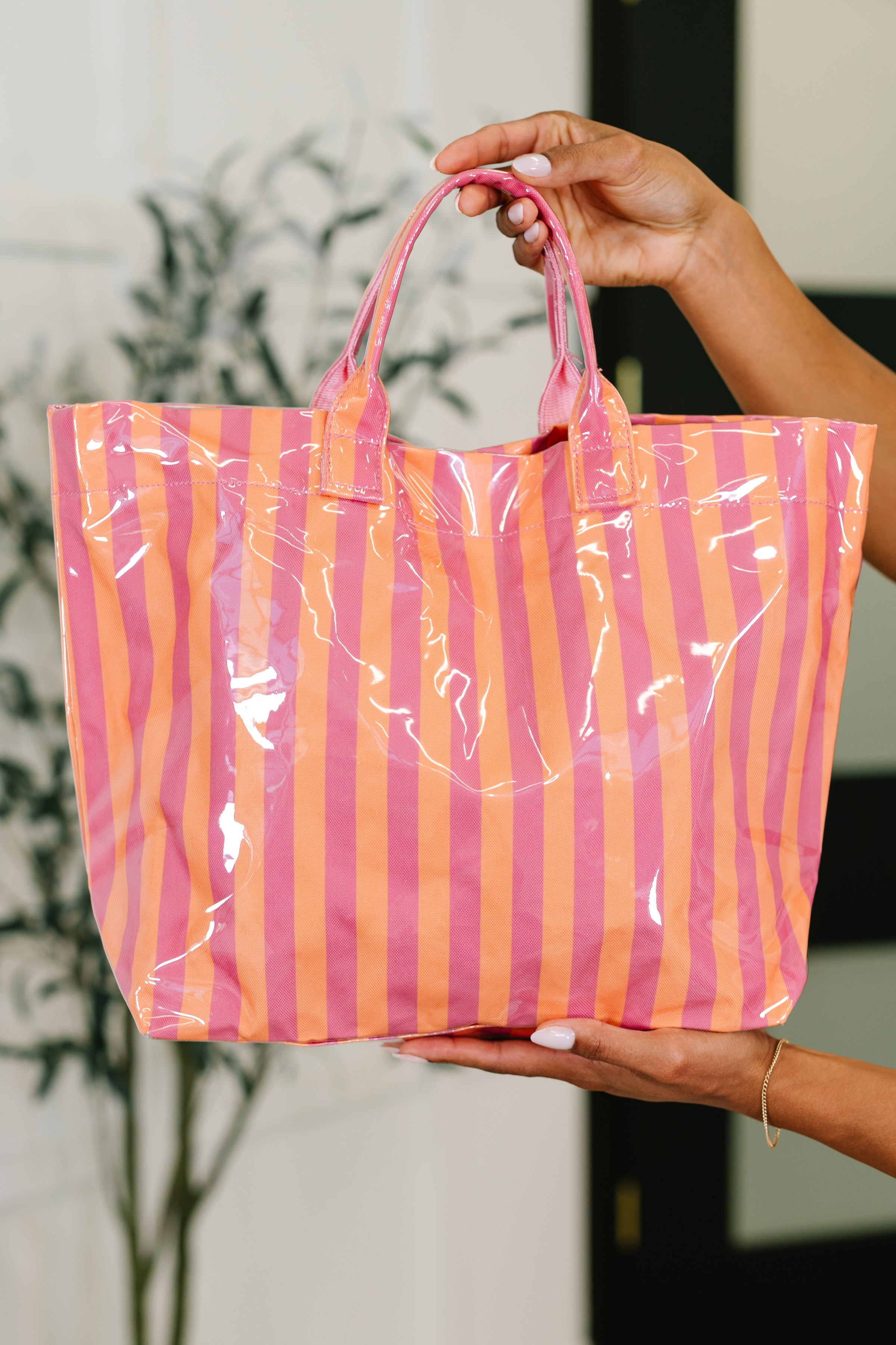 Not Your Typical Tote in Pink and Orange