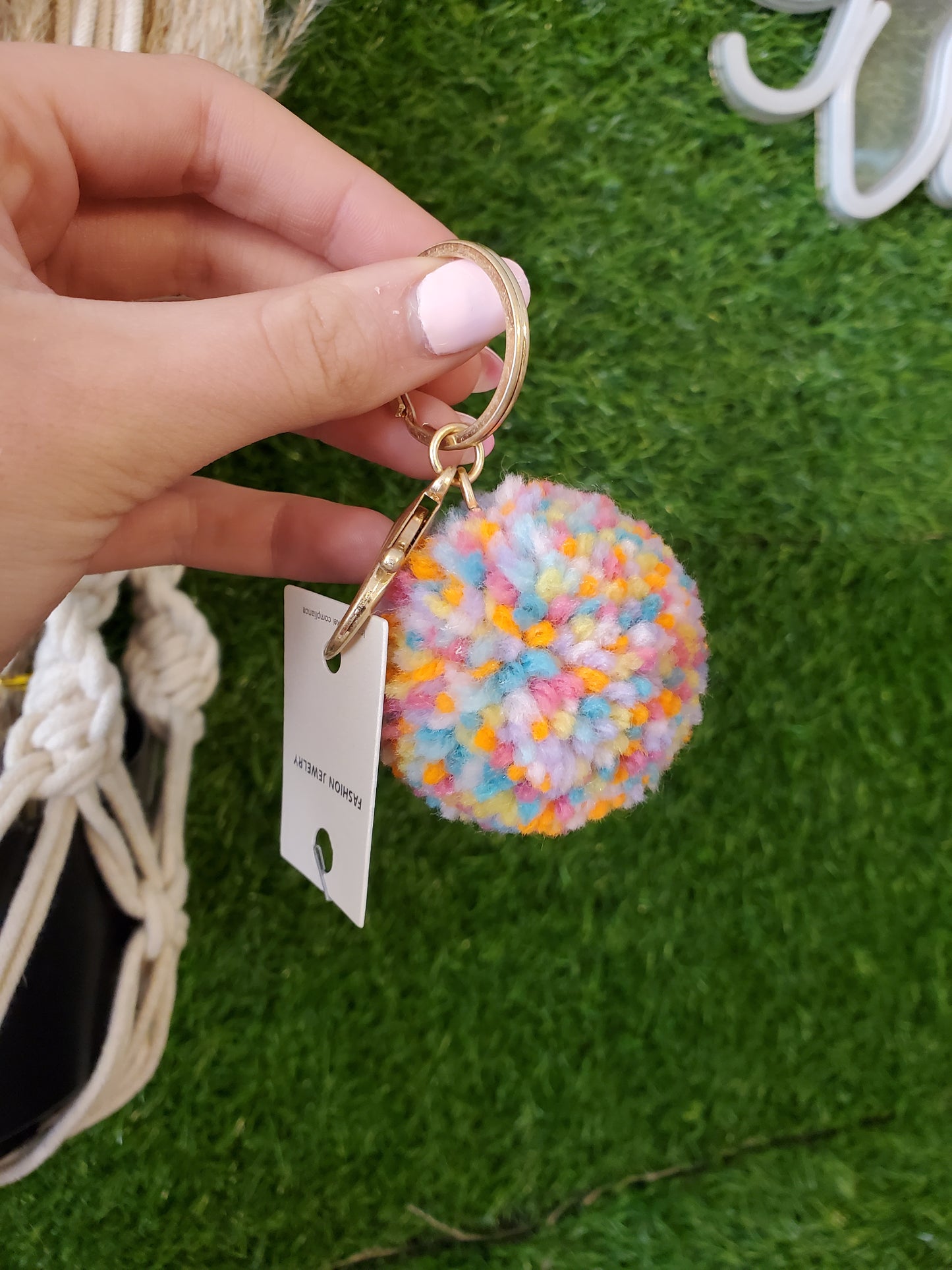 PomPom Keychain