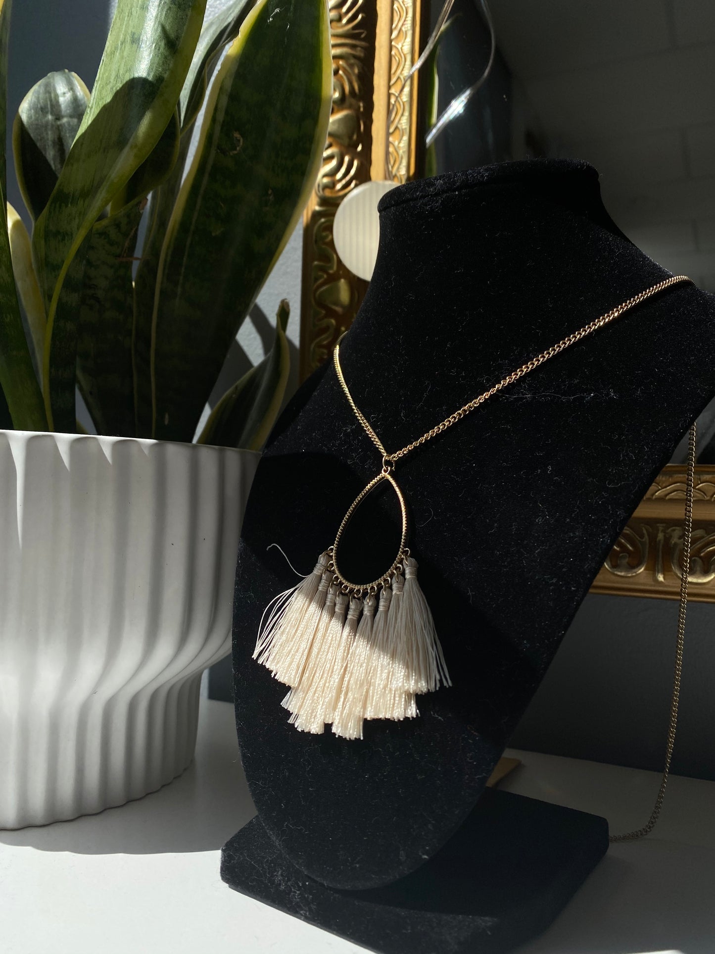Ornate Tassel Necklaces