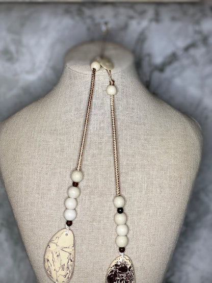 Make A Statement Beaded Necklace