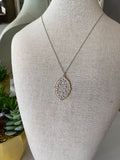 Filigree Pendant Necklaces